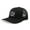 All Black, variant on Hat for Men and Women, Adjustable Snapback Trucker Baseball Cap, Embroidered Cross Logo (KEN - Kentucky, Black Flatbill)