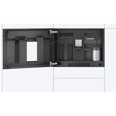 Bosch - Espresso Machine with 19 bars of pressure and Milk Frother - Stainless Steel