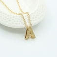 thumbnail image 2 of tredstone Collier Pendentif Lettres de l'Alphabet 26 pour Femmes Chaîne Clavicule Simple, 2 of 8
