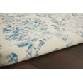 thumbnail image 4 of HomeRoots 522174 6 x 9 ft. Damask Rectangle Power Loom Area Rug, Cream, 4 of 5
