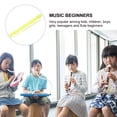 thumbnail image 3 of LOLIPPYY 1 Set Hole Plastic Recorders ABS Yellow Musical Instrument Design, 3 of 7