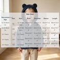 thumbnail image 4 of hengsof Toddler Boys Girls Hooded Fleece Jacket Long Sleeve Coat Cute Bear Hoodie Zip Up Fall Winter Warm Outwear with Pocket 1-5Y, 4 of 7