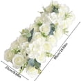 thumbnail image 3 of Luxury Artificial Flower Row Wedding Arch Decoration Party Background Road Lead Flower Rose Peony Hydrangea Wall (purple), 3 of 7