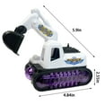 thumbnail image 4 of Viflosae Outdoor Kids Toys Stocking Stuffers for Kids Colorful & Eye-Catching Kids Toys Simulation Excavator Model Universal Music Glowing Educational Educational Toys, 4 of 8