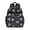 Alien UFO Black, variant on Alien Head Black Pattern Backpack for School, Cute School Bag with Adjustable Shoulder Straps and Padded Back, 15.25"x11.5"x5.25"