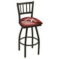 thumbnail image 2 of Auburn 36 Inch L018 Black Wrinkle With Jailhouse Back Bar Stool, 2 of 7