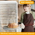 thumbnail image 4 of Austok Bun Rack Cover Transparent PVC with 4 Sided Zipper Universal 10/20 Tiers Sheet Pan Rack Cover Waterproof and Dustproof for Bakery Home Kitchen, 4 of 9