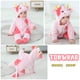 thumbnail image 5 of Disfraz TONWHAR, traje de bebé con forma de animal, mameluco, vaca rosa, 5 of 9