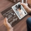 thumbnail image 4 of Pet Memorial Picture Frame for Dog & Cat, In Loving Memory Photo Frame, Sympathy Gift for Pet Loss, Bereavement Keepsake for Pet Owners, Forever in Our Heart, Frame 10"x7.8" (Photo 4"x6") Brown, 4 of 7