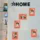 thumbnail image 1 of Magnetic Photo Frame Adhesive Wall Display Stand with Desktop Holder for Home Office Decoration 1-Piece, 1 of 6