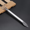 thumbnail image 3 of 3-Prong Stainless Steel Root Rake Loosen Soil Bonsai Rake Lightweight Bonsai Tree Toool with Ergonomic Handle for Gardening Plants, 3 of 9