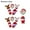 Random Style, variant on Jiaroswwei 12Pcs LED Brooch Pins Nice-looking Decorative Lightweight Lighting Christmas Colorful Glitter Brooch Santa Pins for Party