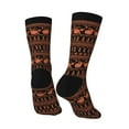 thumbnail image 3 of Goofa Vintage Pumpkin Pattern Printed Men's Crew Socks, Soft Durable Breathable Moisture-Wicking with Odor Control Cotton socks, 3 of 9