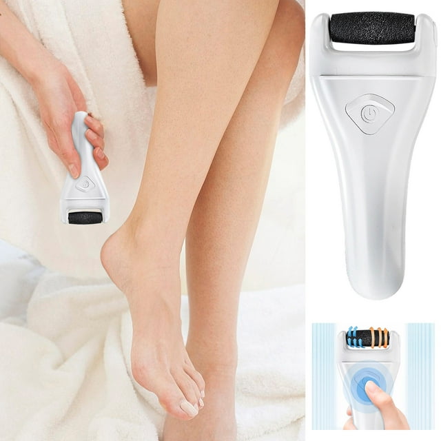 Kit removedor de callos para pies, cabezales recargables para remover callos, lima para pies, kit de herramientas de pedicura, amoladora eléctrica para pies