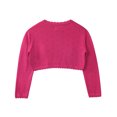 thumbnail image 6 of Uniexcosm Little Girls Sweaters Shrug Cardigan Knit Long Sleeve Wedding Cardigans, 6 of 7