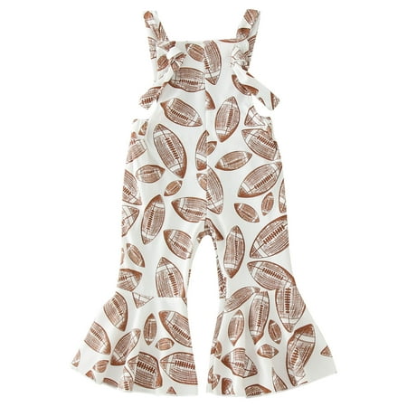 

ZRBYWB Summer Toddler Girls Romper Sleeveless Rugby Leopard Print Jumpsuit Outwear For Kids Clothes Baby Clothing