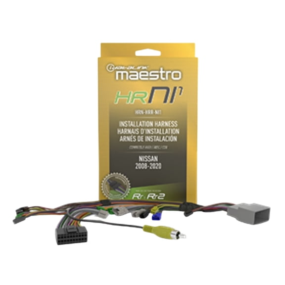 iDatalink Maestro HRN-HRR-NI1 Plug & Play Installation Harness for Nissan '08-20