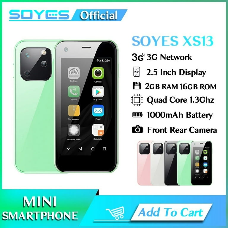 SOYES XS13 Mini Smartphone Quad Core Android 2GB RAM 16GB ROM