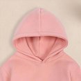 thumbnail image 6 of HCNTES Baby Boy Winter Clothes Toddler Boys Clothes Fall Winter Outfit Sets Long Sleeve Crew Neck Hooded Pocket Pullover Sweatshirt and Pants 6M 1T 2T 3T 4T 5T 2-Pieces, 6 of 7