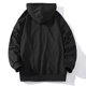 thumbnail image 3 of Sudadera para hombre Otoño Sudaderas Deportes casuales Deportes sólidos Fitness Cremallera Capucha Bolsillo Chaqueta Odeerbi ODB-5, 3 of 6