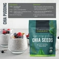 thumbnail image 6 of Viva Naturals Organic Chia Seeds 1 lb - Plant-Based Omega-3, 6 of 7