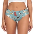thumbnail image 1 of Balery Animal Dog Ropa Interior de Algodón para Mujer con Dibujo – Braguitas Cómodas y Elásticas, Estilo Clásico-Medium, 1 of 6