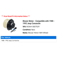 thumbnail image 2 of Blower Motor - Compatible with 1988 - 1992 Jeep Comanche 1989 1990 1991, 2 of 2