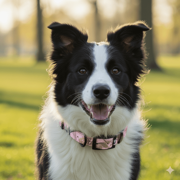 SunGlo Dog Collar Blades Pink 1" x 27" Waterproof Hunting Collar Heavy-Duty
