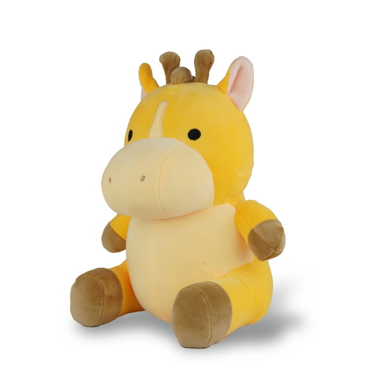 Avocatt Yellow Giraffe Plush Toy 10 Inches Stuffed Animal Plushie Plushy and Squishy Giraffe with Soft Fabric and Stuffing