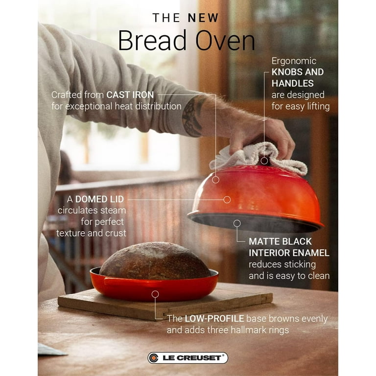 Le Creuset releases cast iron bread oven - Chef at Home 