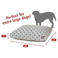 thumbnail image 3 of Majestic Pet | Links Rectangle Pet Bed For Dogs, Removable Cover, Gray, Extra Large, 3 of 6