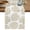 Beige, Tan, White, variant on Black Tropical Summer Short Table Runner 36 Inches Long,Monstera Leaves Botanical Jungle Cotton Linen Table Runners Dresser Scarves,Fabric Tabletop Scarf Furniture Cover for Home Dinner Party 13"x36"