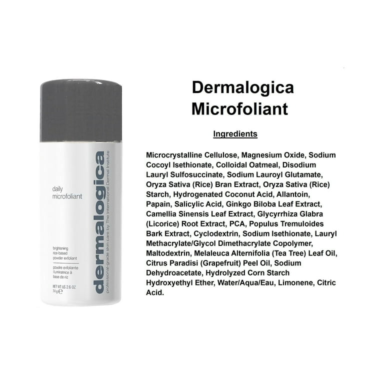 Dermalogica Daily Microfoliant Powder, 2.6 oz (74g) - Walmart.com