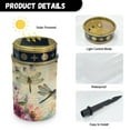 thumbnail image 7 of SEANATIVE Dragonfly Cemetery Solar Lights for Grave Dad Floral Solar Garden Lights Outdoor Waterproof Solar Lights for Grave Yard Lawn Porch Balcony Remembrance Gifts, 7 of 7