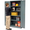 thumbnail image 7 of Global Industrial Easy Assembly Storage Cabinet, 36x18x78, Gray, 7 of 7