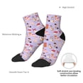 thumbnail image 4 of Bingfone Fashionable Cats Design Patterned Men's Women's Casual Cotton Socks, 4 of 5