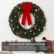 thumbnail image 2 of Corona de Navidad Best Choice Products, preiluminada, abeto, 48 pulgadas, con 200 LED, 2 of 7