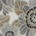 thumbnail image 3 of RLF Home Verona Petticoat Modern Premium Design Printed Valance 3" Rod Pocket 50" x 15" Sand/Gray, 3 of 3