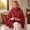 Red3, variant on Wearable Heated Blanket, Electric Heating Shawl Wrap with Zipper, Soft Warm Heating Cape for Home, Office and Travel Use