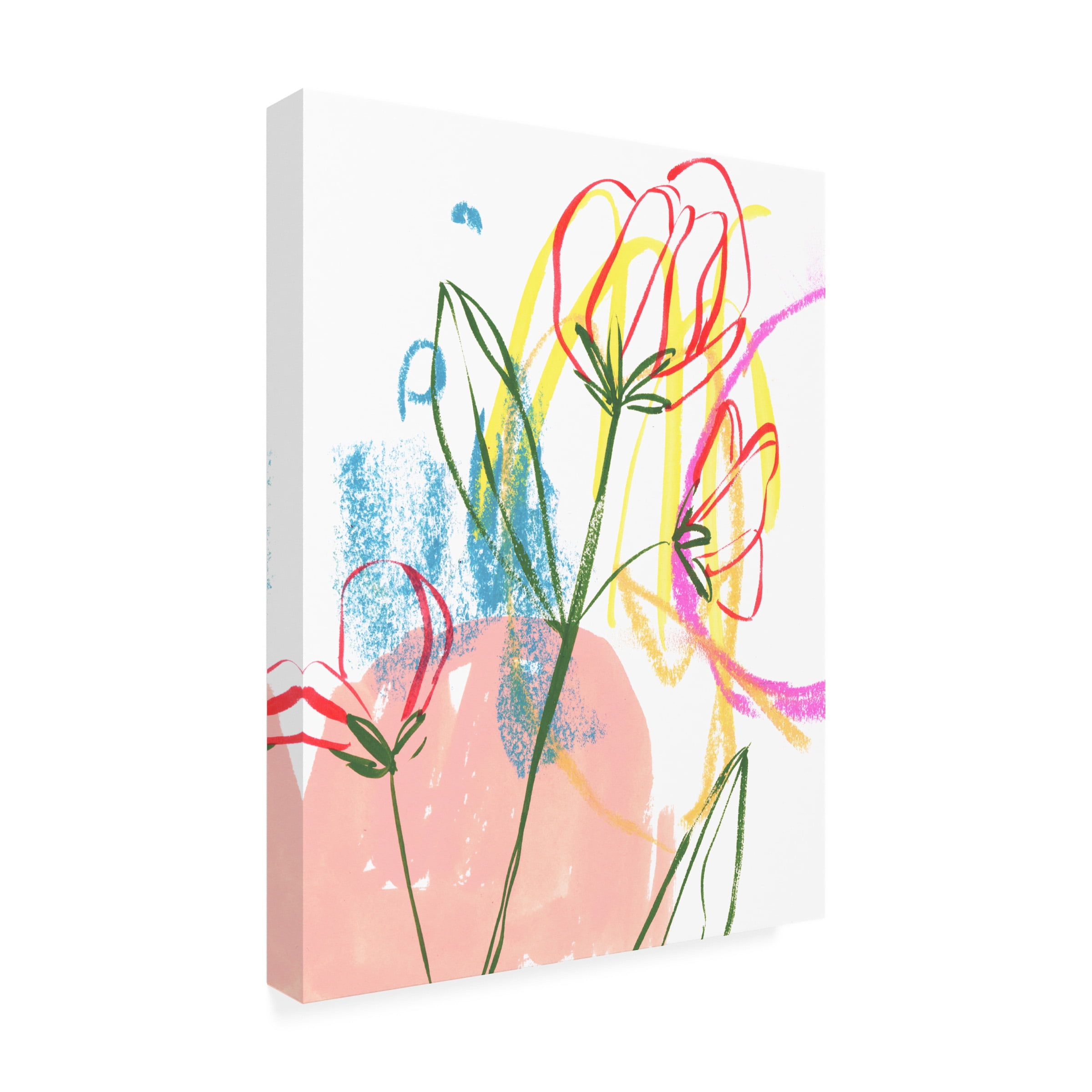 Melissa Wang 'Tulip Formation I' Canvas Art