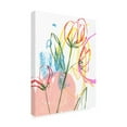 thumbnail image 2 of Melissa Wang 'Tulip Formation I' Canvas Art, 2 of 3
