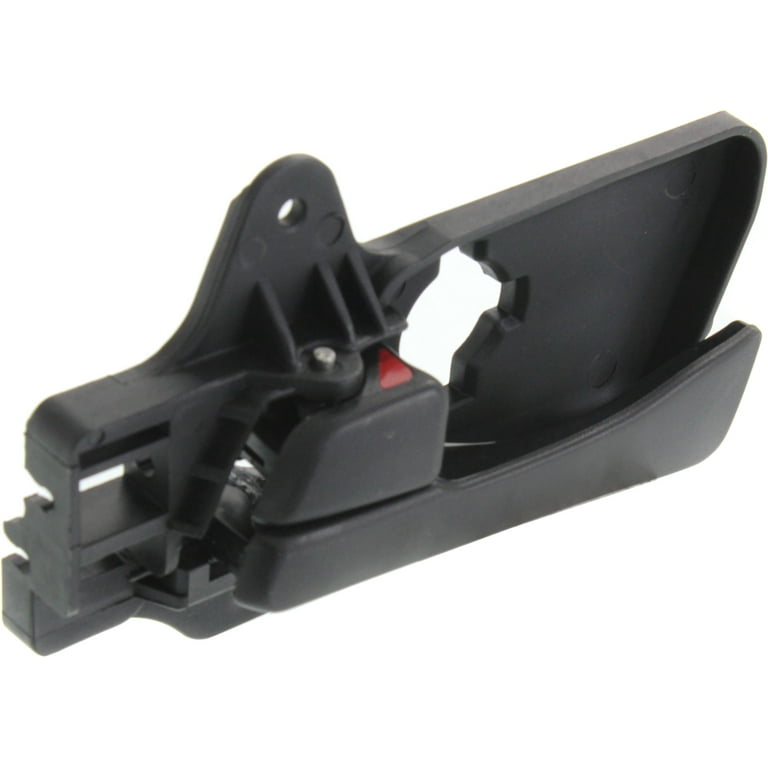 Front Driver Interior Door Handle For 2009-2012 Hyundai Elantra – Black, With Lock Button