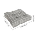 thumbnail image 3 of Tuvgenk Patio Chair Cushions Multicolor Square Outdoor Seating Cushions Nylon,Spandex Comfort for Bedroom，Lounge, 3 of 6