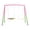 Pink, variant on Leumius 2 in 1 Swing Set for Kids,Outdoor Heavy Duty Metal Swing Stand,Contain 1 Saucer 32" and 1 Belt Seat 26.2" for Playground, Backyard,Blue