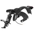thumbnail image 3 of yeacher Enhanced Ninebot G30 MAX Rear Suspension Kit with Mudguard & Turn Signal Light - Black/Red Options, Steel Construction, Easy Installation Included, 3 of 6