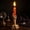#137Orange, variant on Ghost Hand Candle Holder, Casts Eerie Glow for Parties, Decorative Light, Haunting Claw Design and Easy Setup for Mantel, Party Table, and Haunted House.