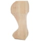 thumbnail image 5 of Pata de pie para muebles tallada de madera maciza para sofá, mesa de centro, mueble de TVC, 5 of 5