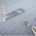 thumbnail image 5 of Martha Stewart Honeycomb Modern Farmhouse Fabric Tablecloth, Blue, 60"x120", 5 of 6
