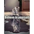 thumbnail image 1 of 5D DIY Diamond Painting Kits Full Round Drill Cat Reflection White Tiger Imagen Tmvgtek Oficina Multiescena Multifunción, 1 of 8
