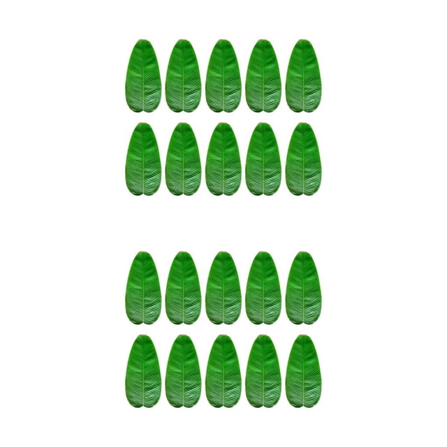Inteprter 10 Uds. De manteles individuales grandes de hojas de plátano, posavasos para tazas de bebidas, tapetes de comedor para el hogar METRO 2Conjunto